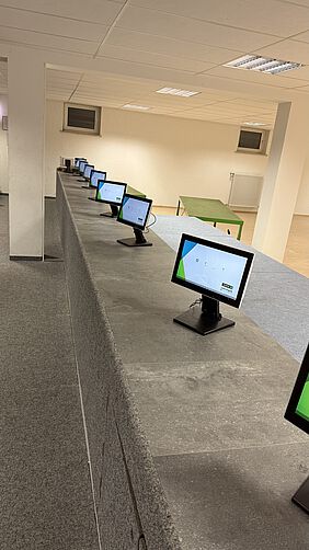 Tablets am Schützenstand
